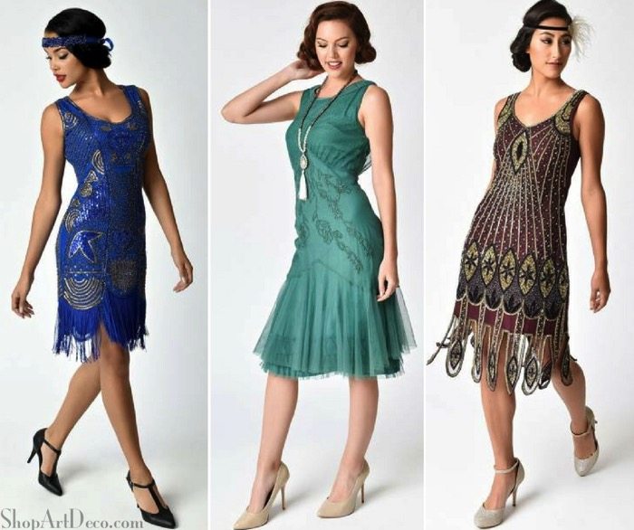 Flapper Costumes from the 1920s