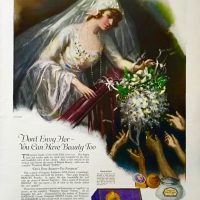 Vintage Pompeian Beauty Powder Ad