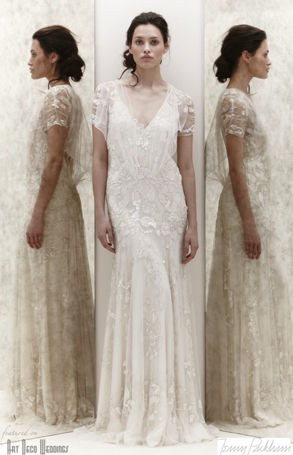 1920s Inspired Dresses Jenny Packham 2013 Deco Weddings