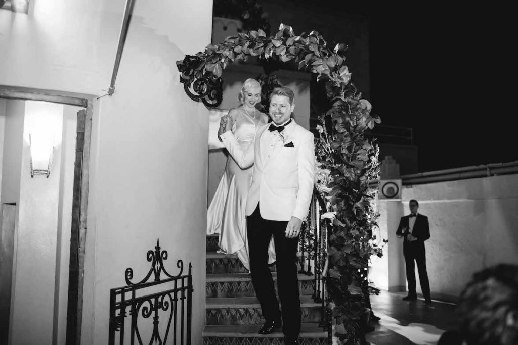 1920s Art Deco Bride + Groom