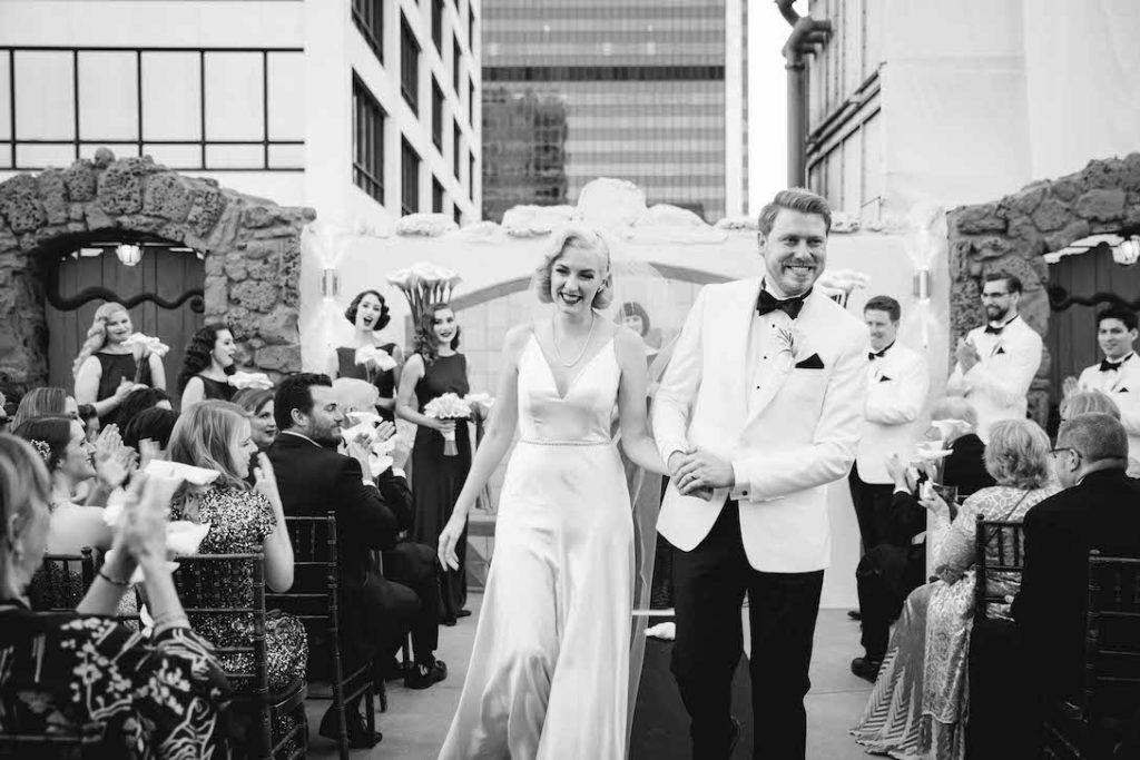 1920s Art Deco Wedding Oviatt Building