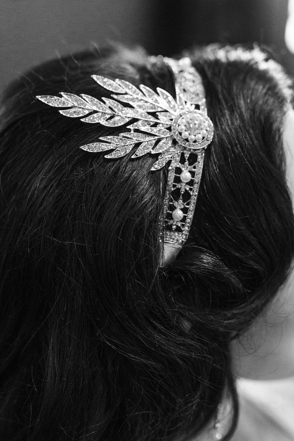 1920s Bridal Hair Comb