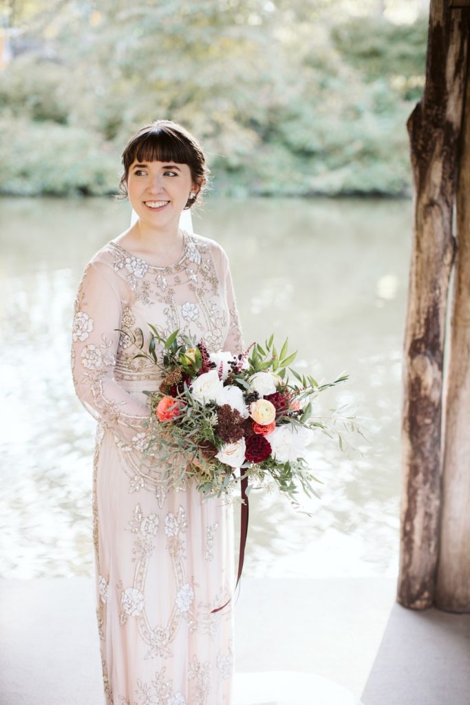 1920s Bride | Central Park Elopement