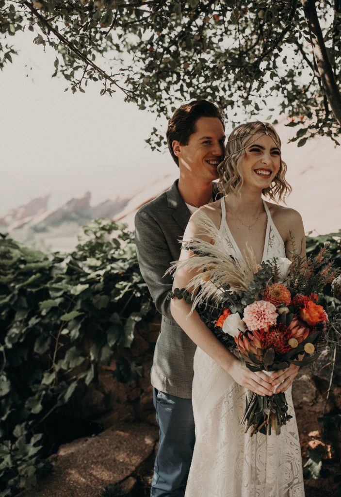 1920s Bride Colorado Elopement