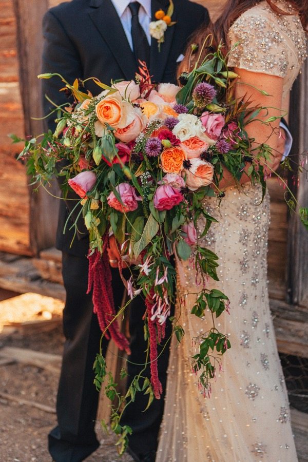 1920s Cascading Bouquet