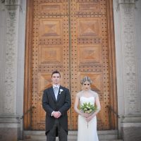 1920s Church Wedding