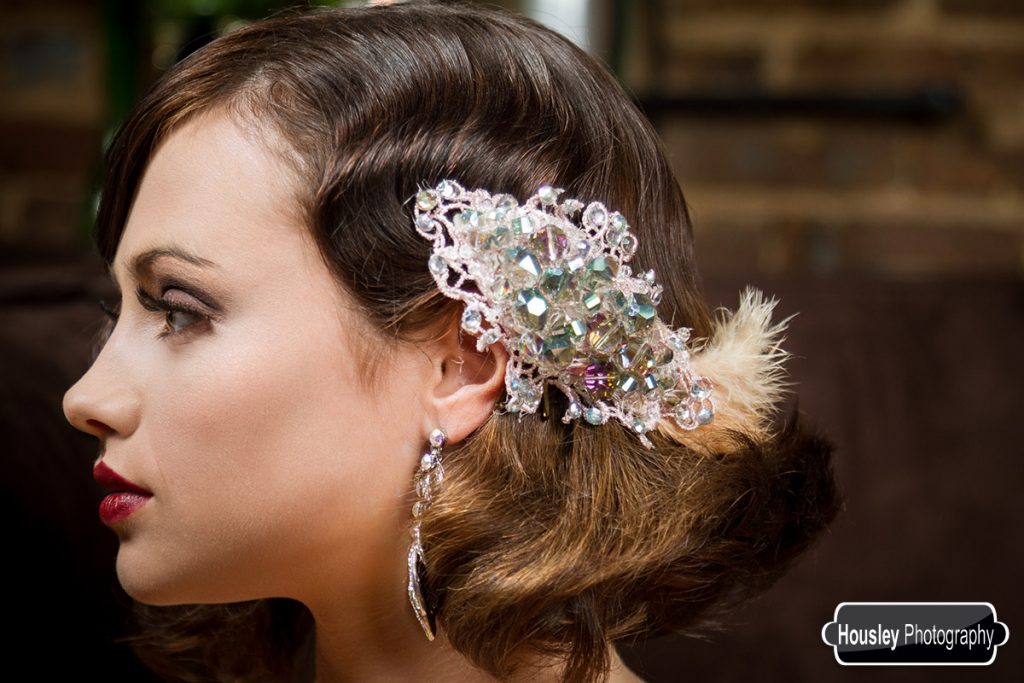 1920s Feather Fascinator