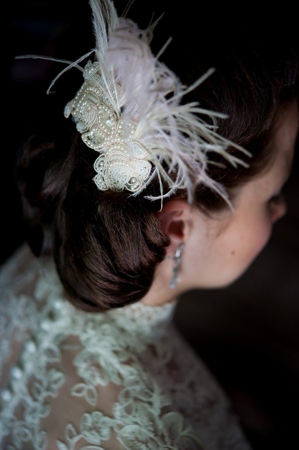 1920s Feather Hairpiece