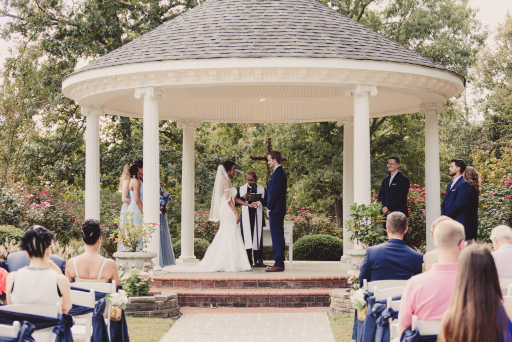 1920s Garden Party Wedding Ceremony