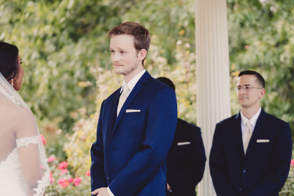 1920s Garden Party Wedding Groom