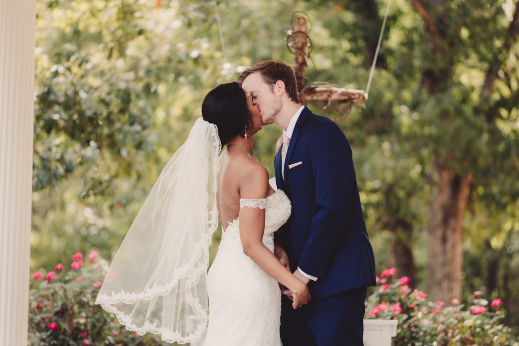 1920s Garden Party Wedding Kiss The Bride