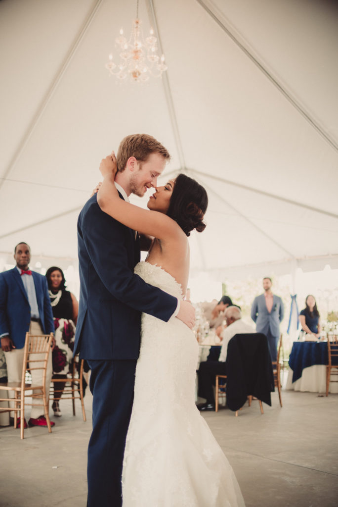 1920s Garden Party Tent Wedding