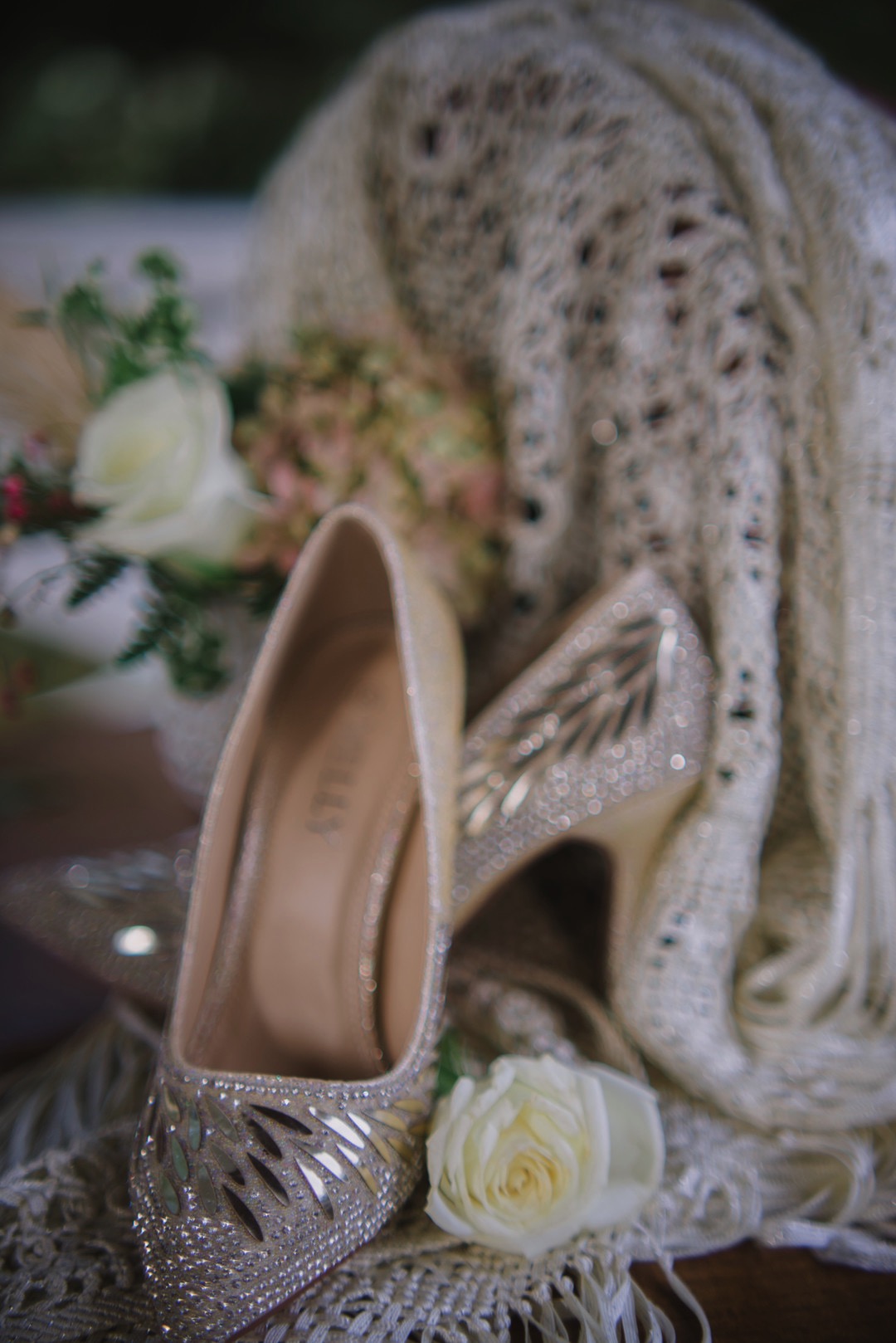1920s Gatsby Bridal Shoes