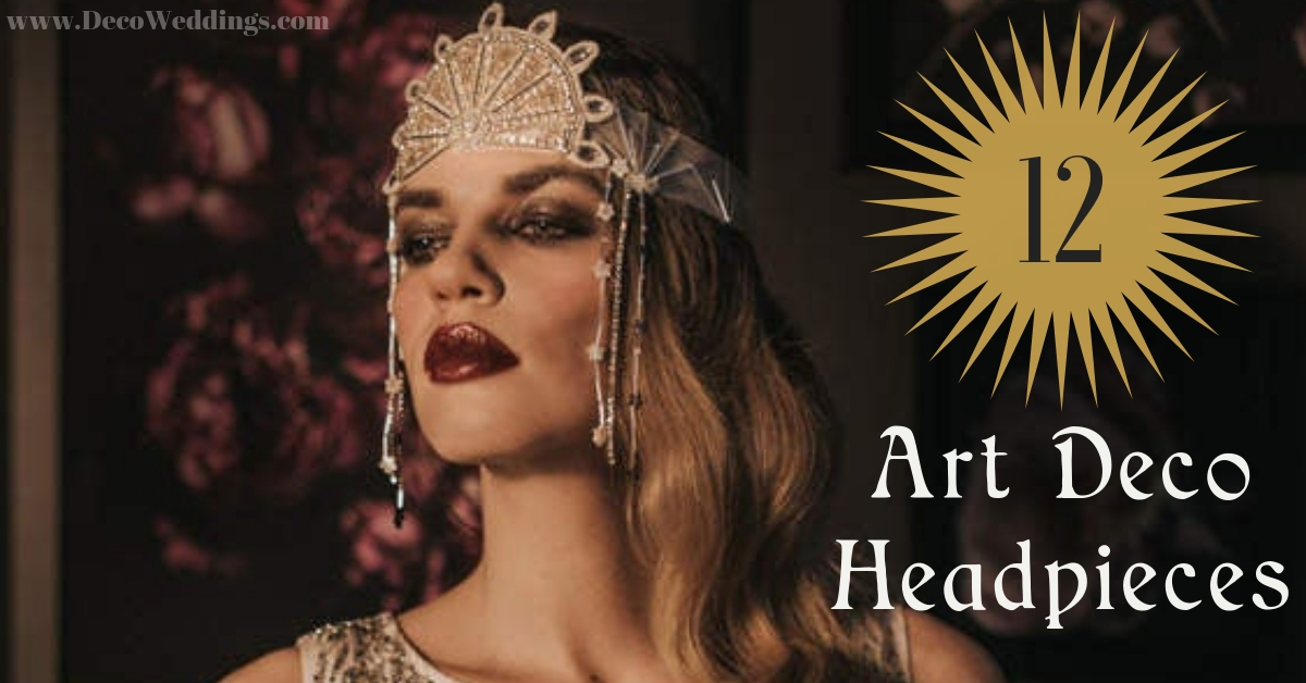 1920s Headpieces | Art Deco Hair Accessories