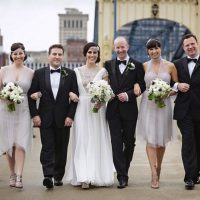 1920s Inspired Bridal Party