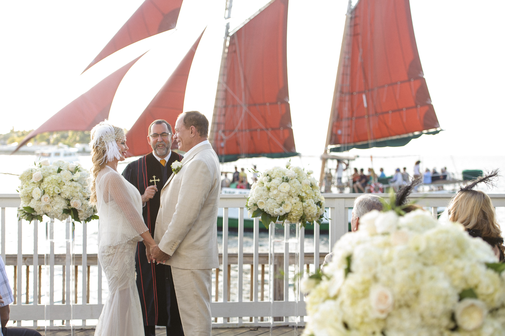 1920s Inspired Key West Wedding Ceremony