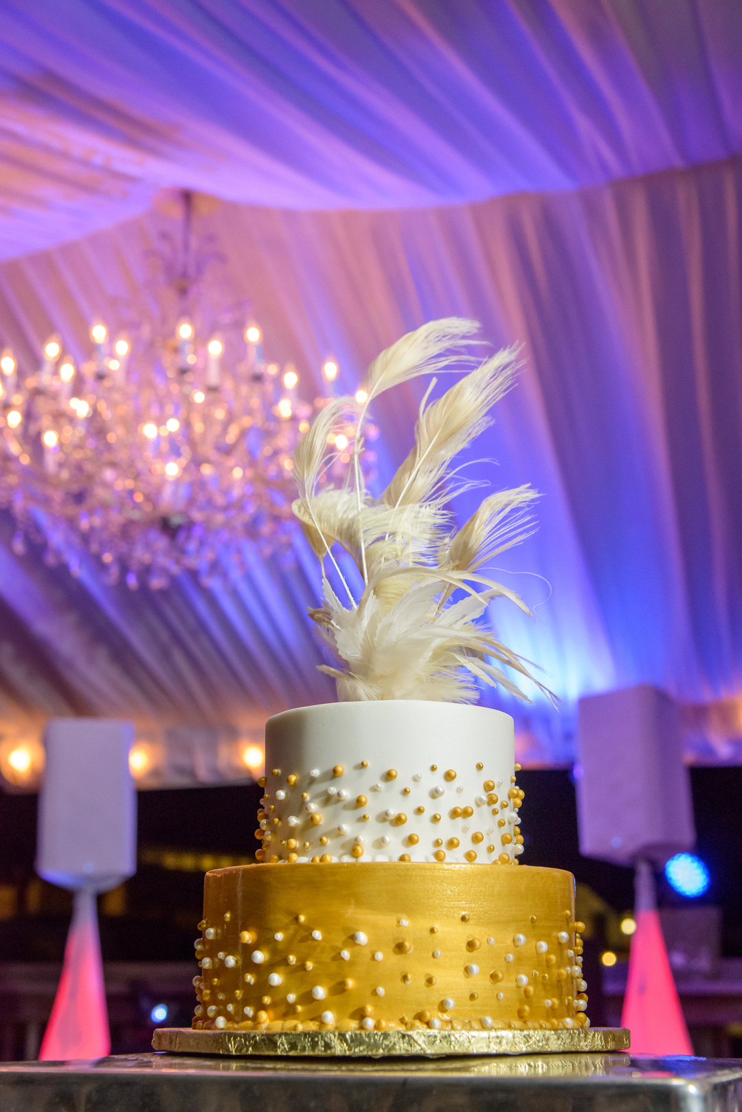 1920s Inspired Wedding Cake | Key West