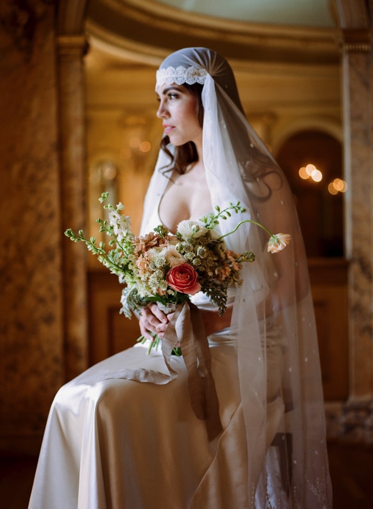 1920s Juliet Veil