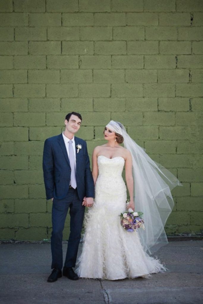 1920s Long Veil