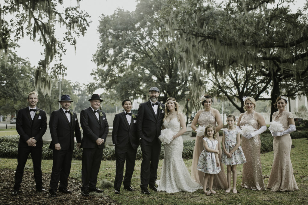 1920s New Years Eve Wedding Party