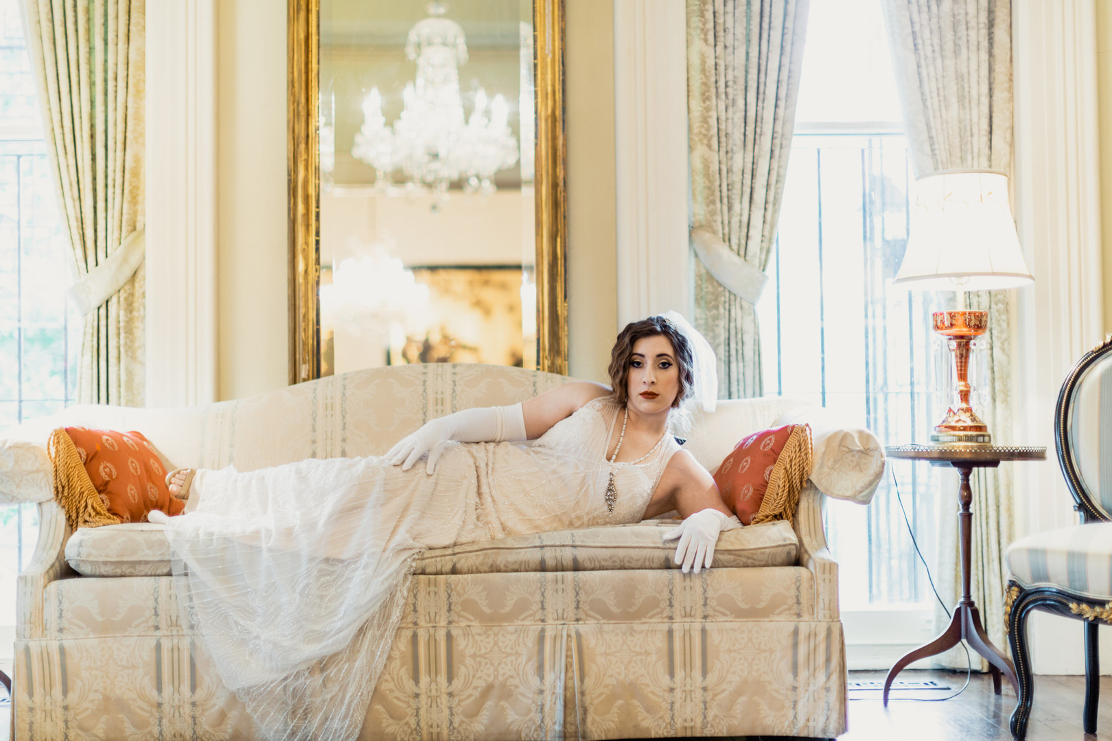 1920s Inspired Vow Renewal | Speakeasy Styled Shoot