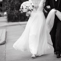 1920s Style Bride and Groom