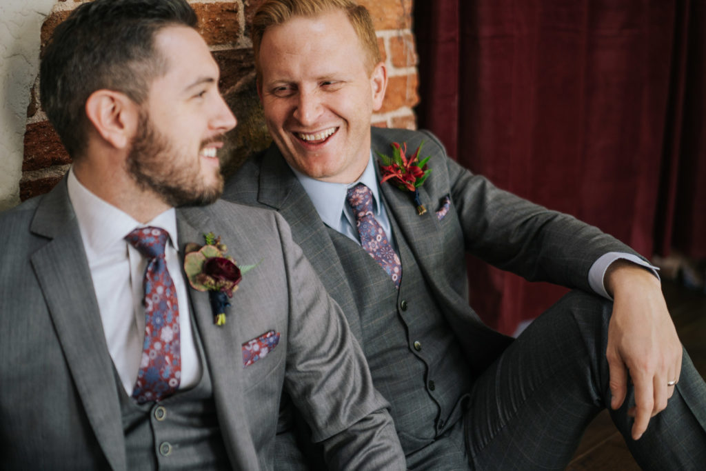 1920s Style Gay Wedding