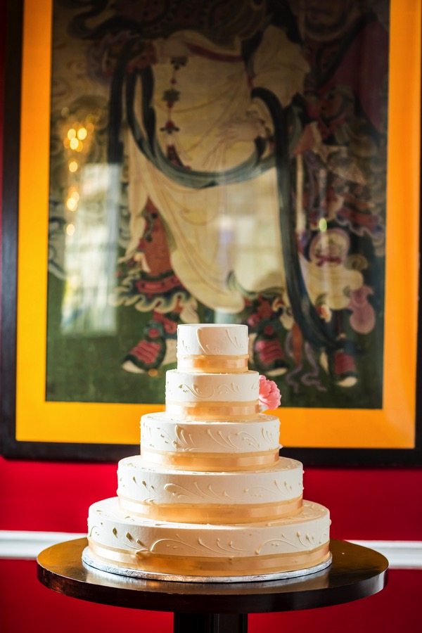 1920s Style Wedding Cake