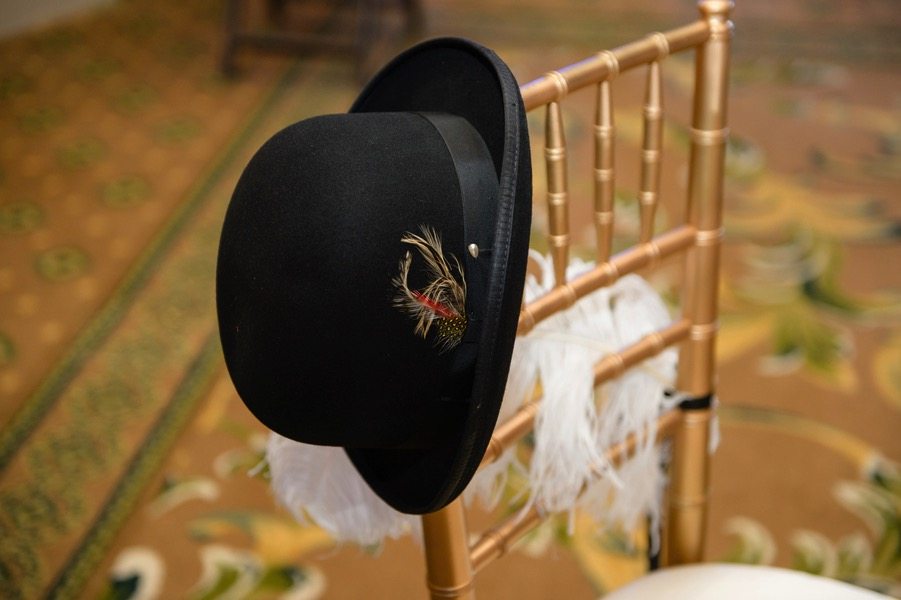 1920s Style Wedding Groom Hat