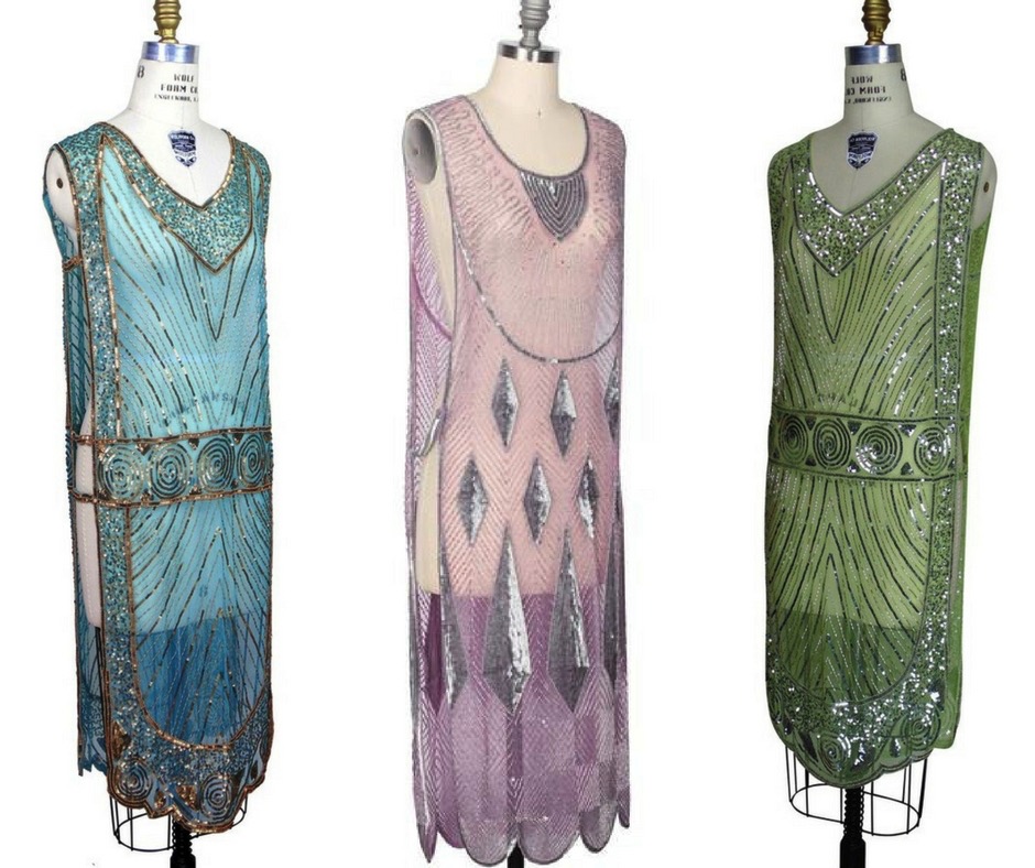 1920s Tabard Style Dresses