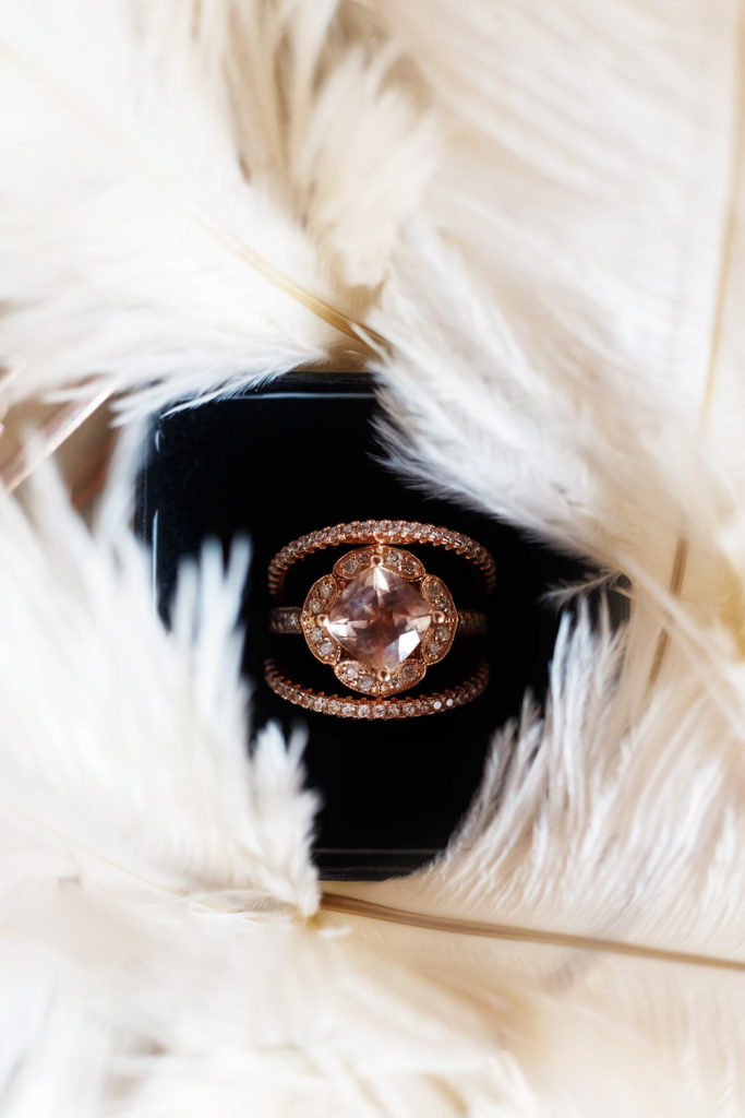 1920s Vintage Engagement Ring | Vintage Theater Wedding