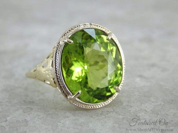 Vintage Peridot Jewelry