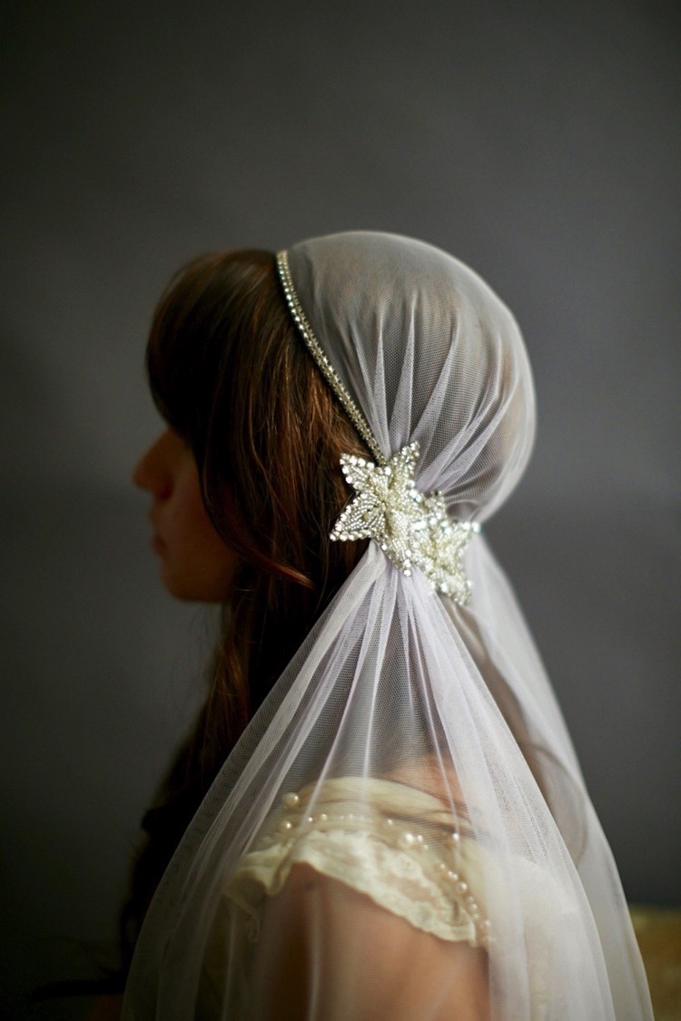 1920s Vintage Veil