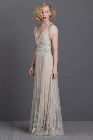 1920s Wedding Dress Aiguille BHLDN