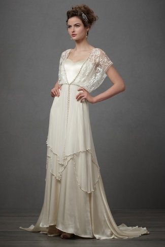 Art Deco Wedding Dresses || BHLDN | Deco Weddings