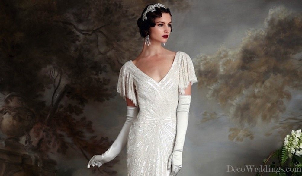 20s wedding dress