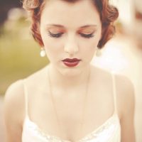 1920s Wedding Makeup