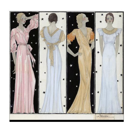 1930s Evening Gowns | Vogue October 1932