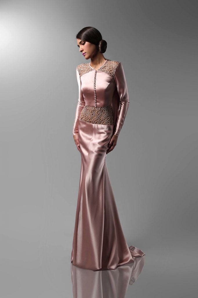 1930s Pink Satin Gown | Isabel Zapardiez