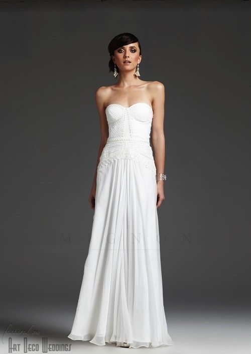 1930s Style Wedding Gown || VM883