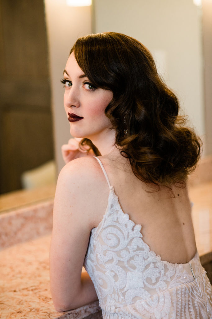 1940s Bridal Hair | Vintage Wedding