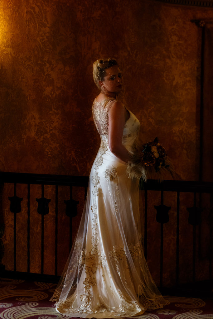 1940s Vintage Bridal Gown