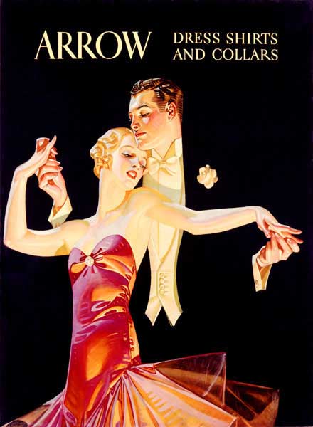 Vintage Advertising Poster - Arrow Dress Shirts