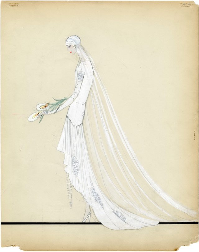 roaring 20's wedding dress