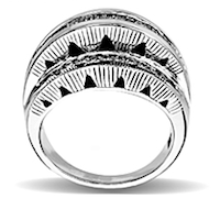 Art Deco Wedding Ring