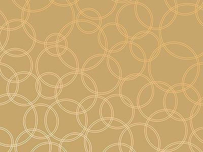 Art Deco Gold Circle Pattern