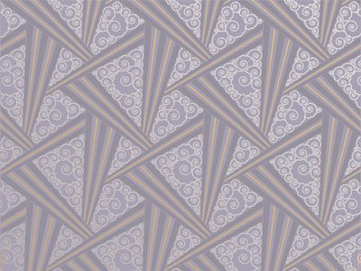 Purple Art Deco Pattern