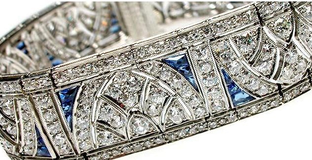 Art Deco Cuff Bracelet