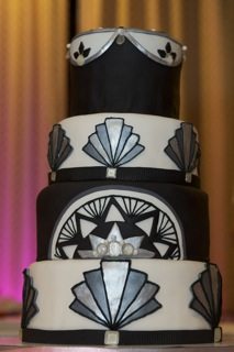 Roaring 20s Cake