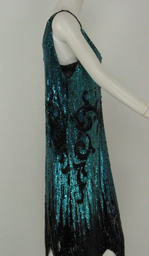 Vintage Flapper Sequin Dress